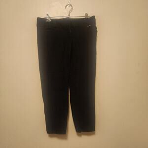 Anne Klein Black Polka Dot Slacks Size SP